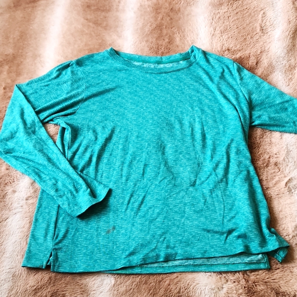 New Direction Teal Medium Shirt